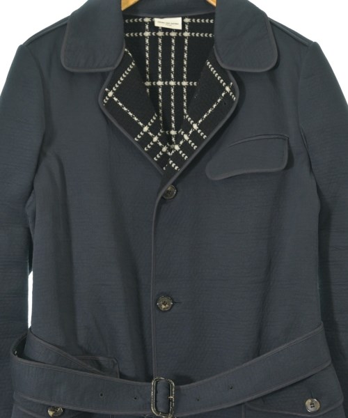 DRIES VAN NOTEN（ドリスヴァンノッテン）チェスターコート 紺 サイズ:S メンズ/2200668136020
