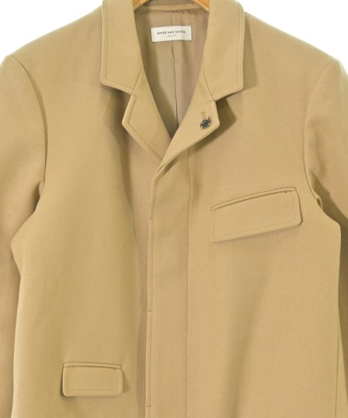 DRIES VAN NOTEN（ドリスヴァンノッテン）ステンカラーコート ベージュ サイズ:44(S位) メンズ/2200668136037