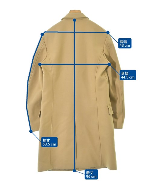 DRIES VAN NOTEN（ドリスヴァンノッテン）ステンカラーコート ベージュ サイズ:44(S位) メンズ/2200668136037