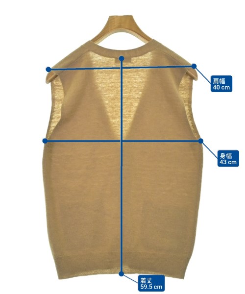 DRIES VAN NOTEN（ドリスヴァンノッテン）ニット・セーター ベージュ サイズ:S メンズ/2200668136082