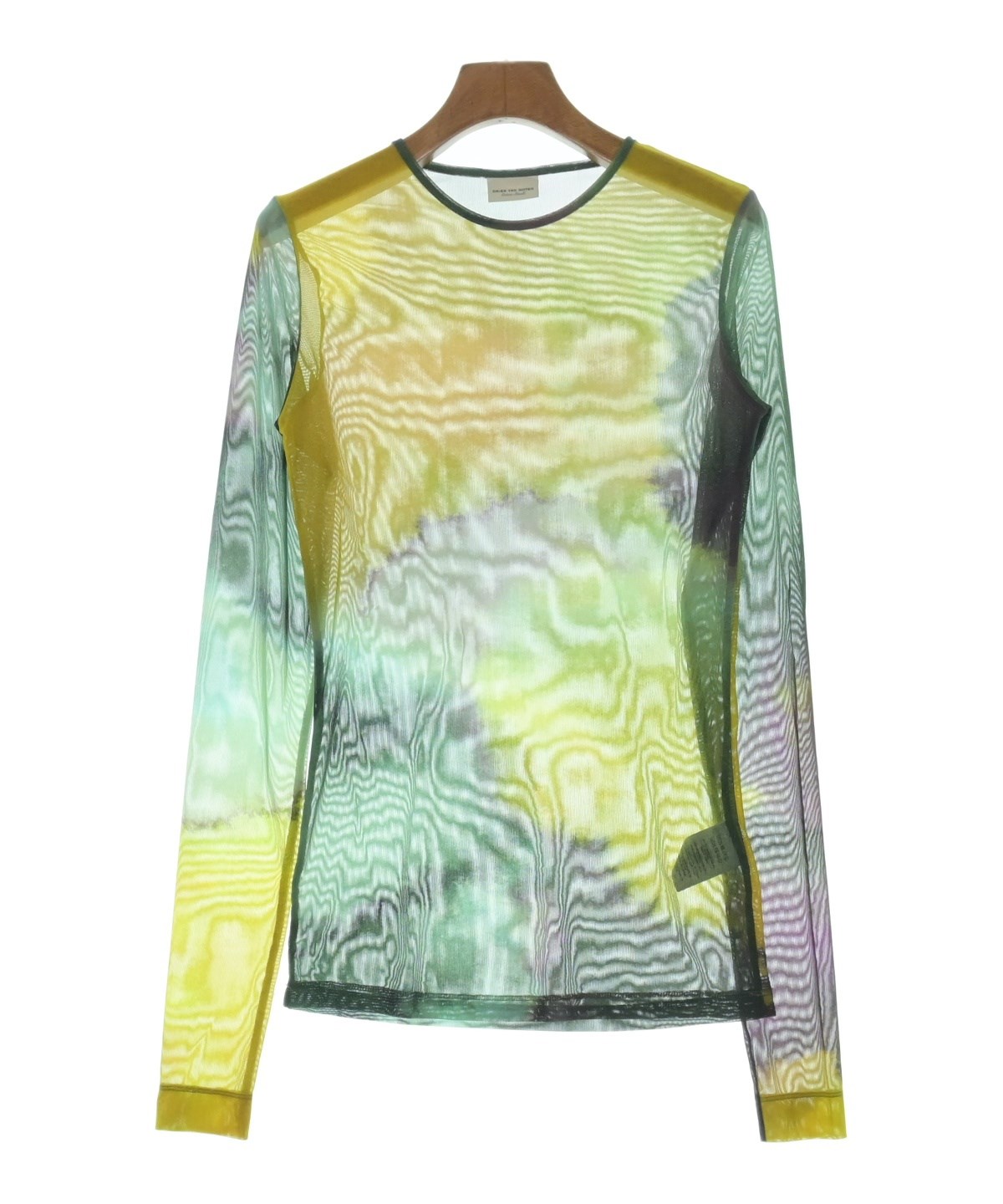 DRIES VAN NOTEN Tシャツ・カットソー XS 緑 【古着】【中古】【送料無料】 DRIES VAN NOTEN（ドリスヴァンノッテン）Tシャツ・カットソー 緑