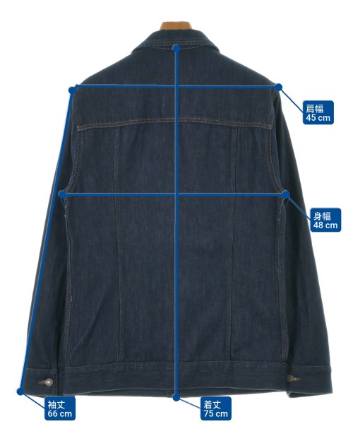 DRIES VAN NOTEN（ドリスヴァンノッテン）デニムジャケット 紺 サイズ:S メンズ/2200672371028
