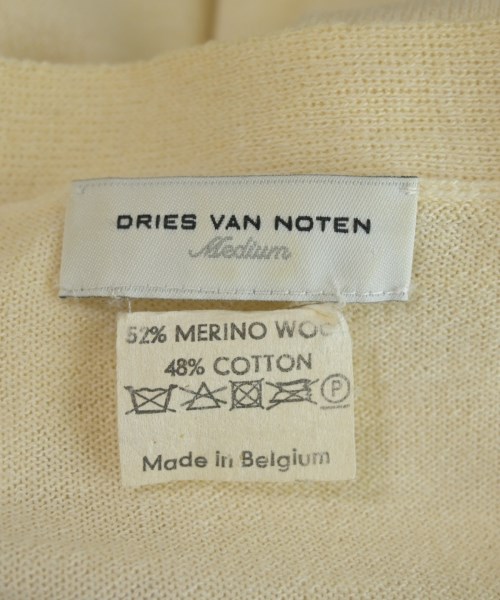 DRIES VAN NOTEN（ドリスヴァンノッテン）ニット・セーター ベージュ サイズ:M メンズ/2200728673076