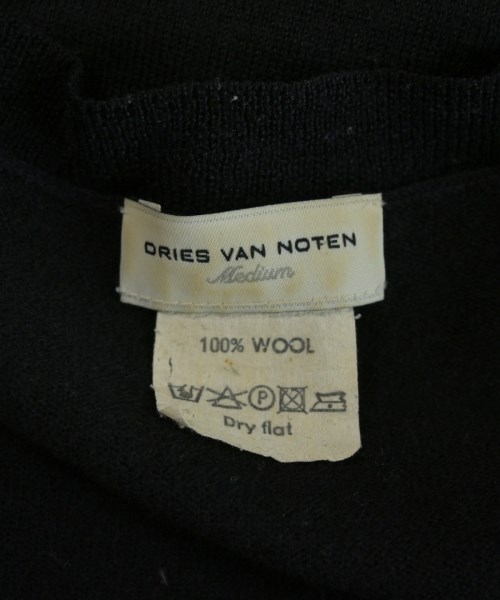 DRIES VAN NOTEN（ドリスヴァンノッテン）ニット・セーター 黒 サイズ:M メンズ/2200728673083