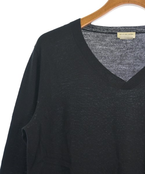 DRIES VAN NOTEN（ドリスヴァンノッテン）ニット・セーター 黒 サイズ:M メンズ/2200728673083