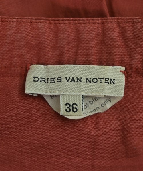 DRIES VAN NOTEN（ドリスヴァンノッテン）ワンピース 赤 サイズ:36(XS位) レディース/2200729217132