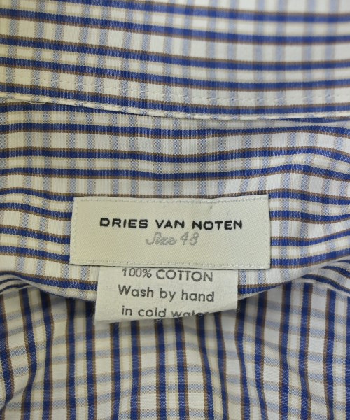 DRIES VAN NOTEN（ドリスヴァンノッテン）カジュアルシャツ 白 サイズ:48(L位) メンズ/2200730067085