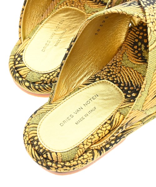 DRIES VAN NOTEN（ドリスヴァンノッテン）サンダル ゴールド サイズ:EU36(22.5cm位) レディース/2200722002667