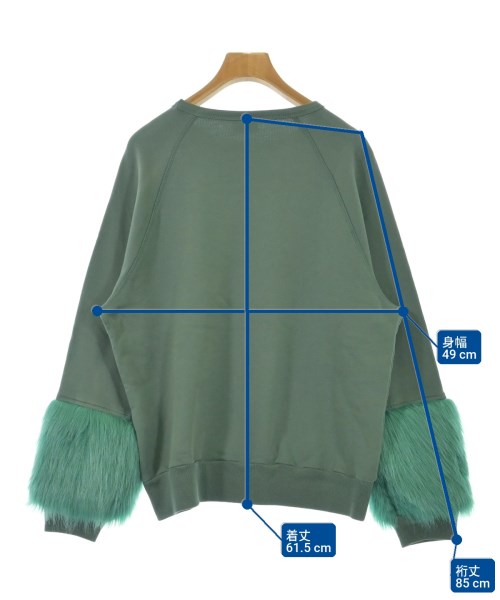 DRIES VAN NOTEN（ドリスヴァンノッテン）スウェット 緑 サイズ:XS レディース/2200729004015