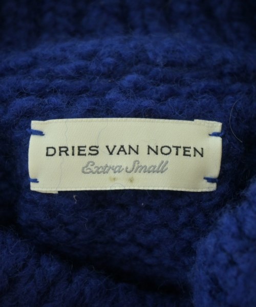 DRIES VAN NOTEN（ドリスヴァンノッテン）ニット・セーター 青 サイズ:XS レディース/2200730914020