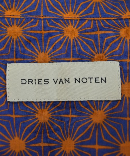 DRIES VAN NOTEN（ドリスヴァンノッテン）カジュアルシャツ 青 サイズ:46(M位) メンズ/2200730840503