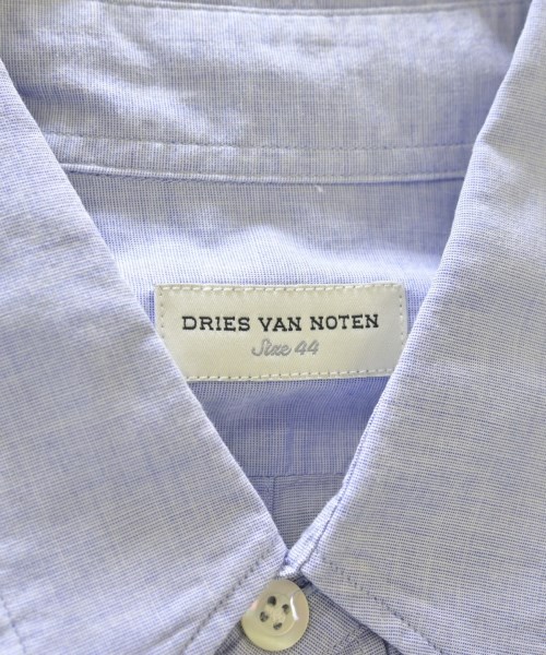 DRIES VAN NOTEN（ドリスヴァンノッテン）カジュアルシャツ 青 サイズ:44(S位) メンズ/2200732461027