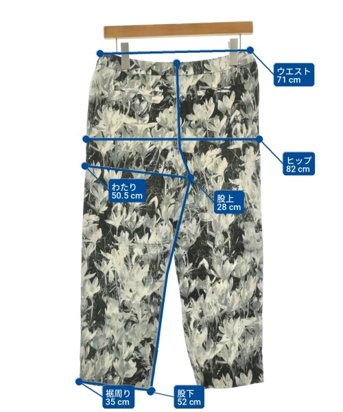 DRIES VAN NOTEN（ドリスヴァンノッテン）クロップドパンツ グレー サイズ:36(XS位) レディース/2200732816032