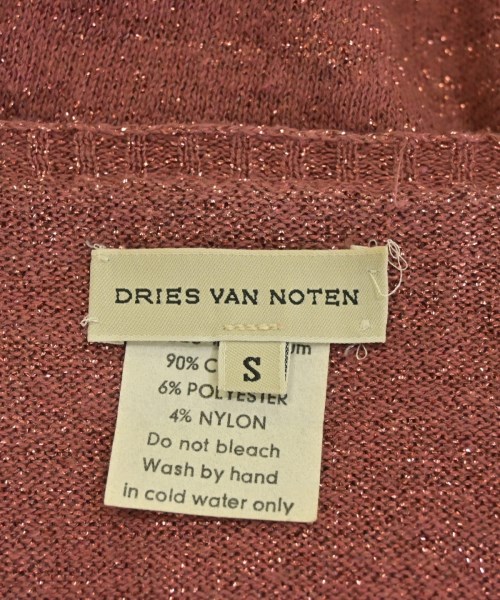 DRIES VAN NOTEN（ドリスヴァンノッテン）カーディガン 赤 サイズ:S レディース/2200720310092
