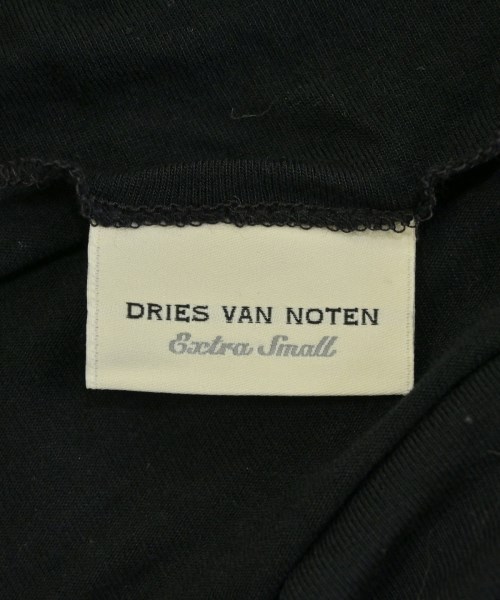 DRIES VAN NOTEN（ドリスヴァンノッテン）Tシャツ・カットソー 黒 サイズ:XS レディース/2200728804050