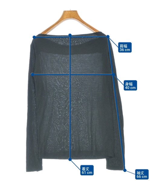 DRIES VAN NOTEN（ドリスヴァンノッテン）Tシャツ・カットソー 黒 サイズ:XS レディース/2200728804050