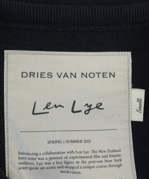 DRIES VAN NOTEN（ドリスヴァンノッテン）スウェット 紺 サイズ:S メンズ/2200725337186