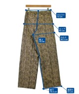 DRIES VAN NOTEN（ドリスヴァンノッテン）スラックス ゴールド サイズ:36(XS位) レディース/2200733654084