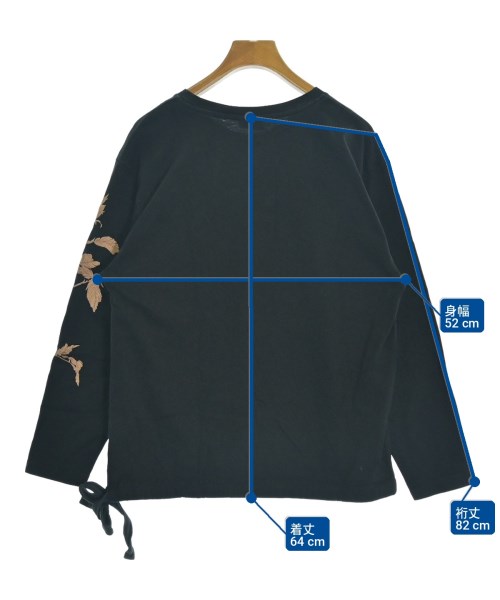 DRIES VAN NOTEN（ドリスヴァンノッテン）Tシャツ・カットソー 黒 サイズ:XS レディース/2200733654145