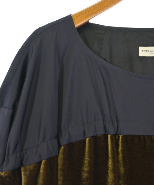 DRIES VAN NOTEN（ドリスヴァンノッテン）ワンピース 紺 サイズ:36(XS位) レディース/2200736805032