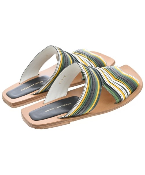 DRIES VAN NOTEN（ドリスヴァンノッテン）サンダル 緑 サイズ:EU36(22.5cm位) レディース/2200720069044