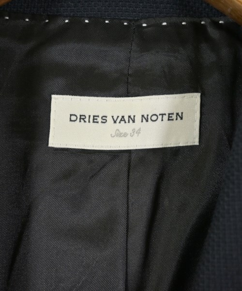 DRIES VAN NOTEN（ドリスヴァンノッテン）テーラードジャケット 紺 サイズ:34(XXS位) レディース/2200720171020