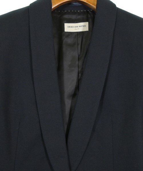 DRIES VAN NOTEN（ドリスヴァンノッテン）テーラードジャケット 紺 サイズ:34(XXS位) レディース/2200720171020