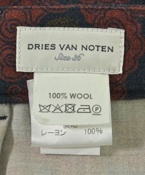DRIES VAN NOTEN（ドリスヴァンノッテン）スラックス 紺 サイズ:36(XS位) レディース/2200720802047