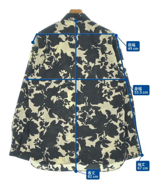 DRIES VAN NOTEN（ドリスヴァンノッテン）カジュアルシャツ ベージュ サイズ:S メンズ/2200721208022