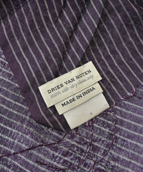 DRIES VAN NOTEN（ドリスヴァンノッテン）ストール 紫 サイズ:- メンズ/2200714780399