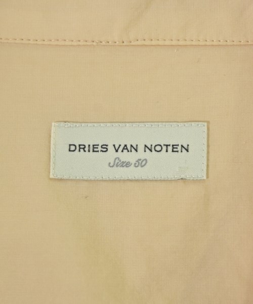 DRIES VAN NOTEN（ドリスヴァンノッテン）カジュアルシャツ 黄 サイズ:50(XL位) メンズ/2200715387153