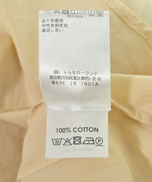 DRIES VAN NOTEN（ドリスヴァンノッテン）カジュアルシャツ 黄 サイズ:50(XL位) メンズ/2200715387153