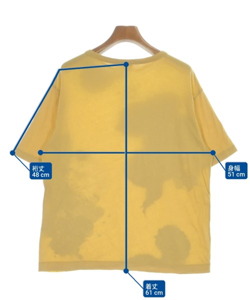 DRIES VAN NOTEN（ドリスヴァンノッテン）Tシャツ・カットソー 黄 サイズ:S レディース/2200716371038