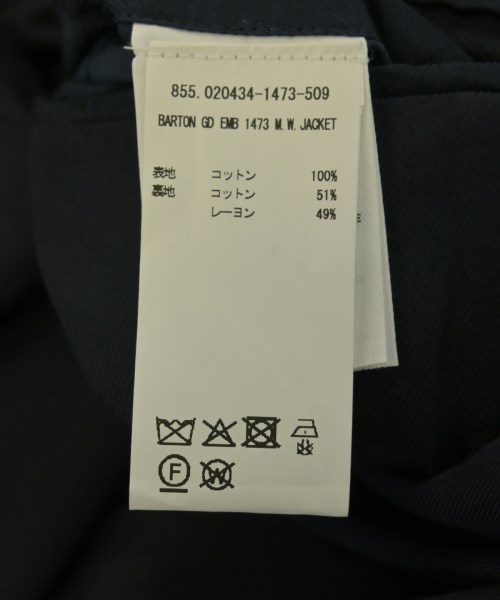 DRIES VAN NOTEN（ドリスヴァンノッテン）テーラードジャケット 紺 サイズ:48(L位) メンズ/2200721627014