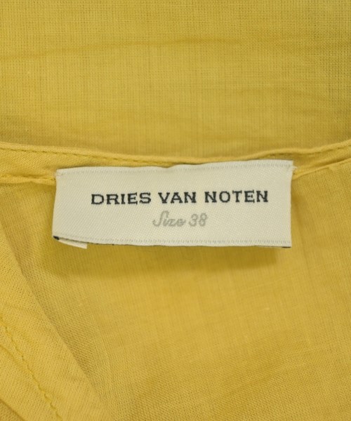 DRIES VAN NOTEN（ドリスヴァンノッテン）ブラウス 黄 サイズ:38(S位) レディース/2200716557173