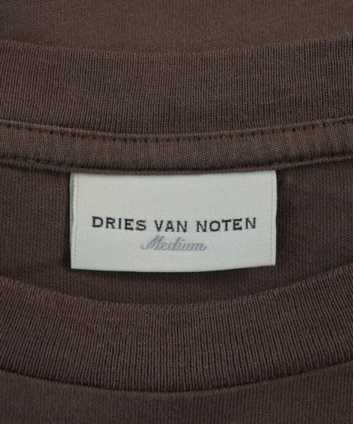 DRIES VAN NOTEN（ドリスヴァンノッテン）Tシャツ・カットソー 茶 サイズ:M メンズ/2200721995151
