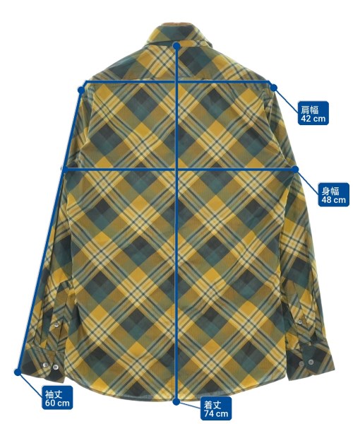 DRIES VAN NOTEN（ドリスヴァンノッテン）カジュアルシャツ 黄 サイズ:34(XXS位) レディース/2200720258028