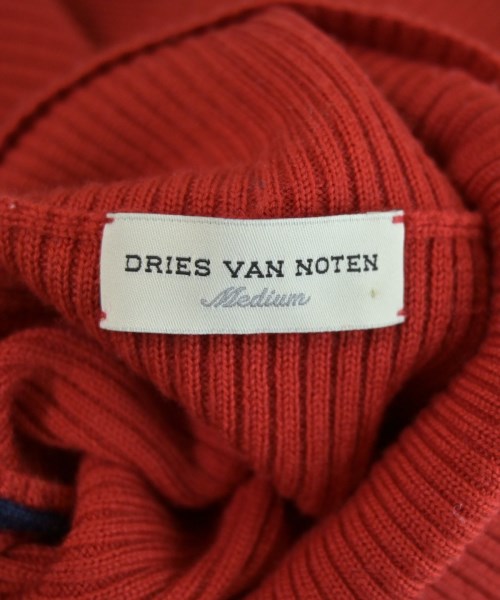 DRIES VAN NOTEN（ドリスヴァンノッテン）ニット・セーター 赤 サイズ:M メンズ/2200722191101