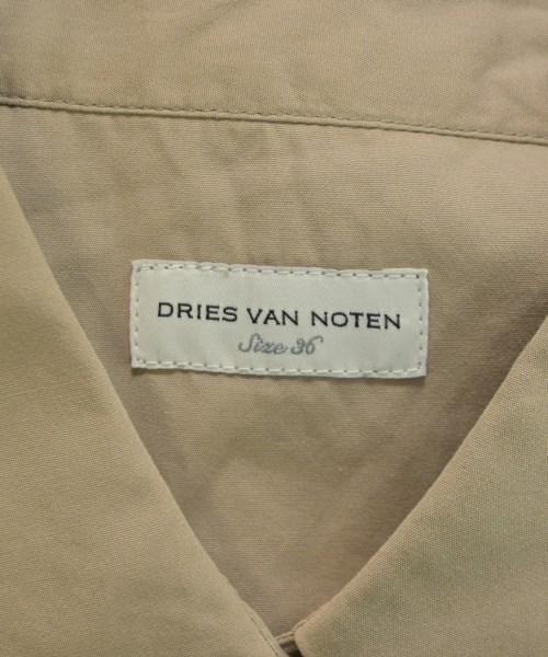 DRIES VAN NOTEN（ドリスヴァンノッテン）カジュアルシャツ ベージュ サイズ:36(XS位) レディース/2200723266037