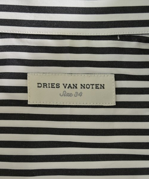 DRIES VAN NOTEN（ドリスヴァンノッテン）カジュアルシャツ 黒 サイズ:34(XXS位) レディース/2200723304012