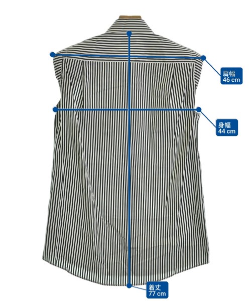 DRIES VAN NOTEN（ドリスヴァンノッテン）カジュアルシャツ 黒 サイズ:34(XXS位) レディース/2200723304012