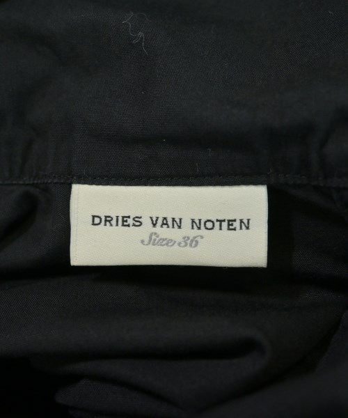 DRIES VAN NOTEN（ドリスヴァンノッテン）ブラウス 黒 サイズ:36(XS位) レディース/2200723607021