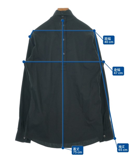 DRIES VAN NOTEN（ドリスヴァンノッテン）ブラウス 黒 サイズ:36(XS位) レディース/2200723607021