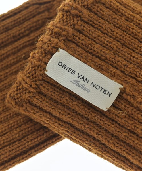 DRIES VAN NOTEN（ドリスヴァンノッテン）手袋 茶 サイズ:M レディース/2200721819068
