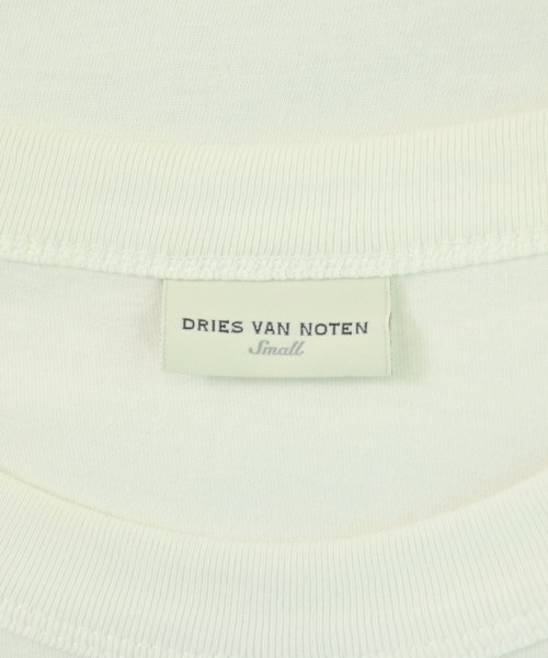 DRIES VAN NOTEN（ドリスヴァンノッテン）Tシャツ・カットソー 白 サイズ:S メンズ/2200724150083