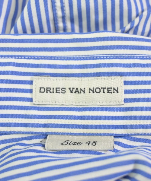 DRIES VAN NOTEN（ドリスヴァンノッテン）カジュアルシャツ 青 サイズ:48(L位) メンズ/2200724416011