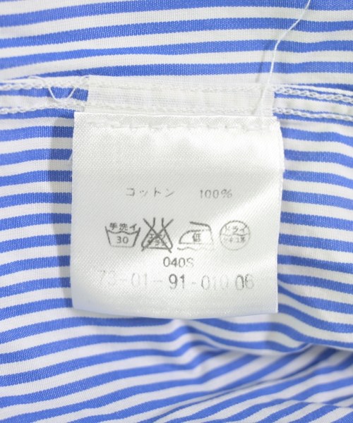 DRIES VAN NOTEN（ドリスヴァンノッテン）カジュアルシャツ 青 サイズ:48(L位) メンズ/2200724416011