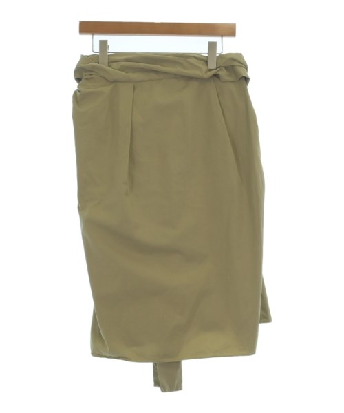 DRIES VAN NOTEN（ドリスヴァンノッテン）ひざ丈スカート カーキ サイズ:36(XS位) レディース/2200721741031