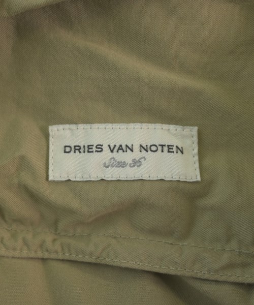 DRIES VAN NOTEN（ドリスヴァンノッテン）ひざ丈スカート カーキ サイズ:36(XS位) レディース/2200721741031