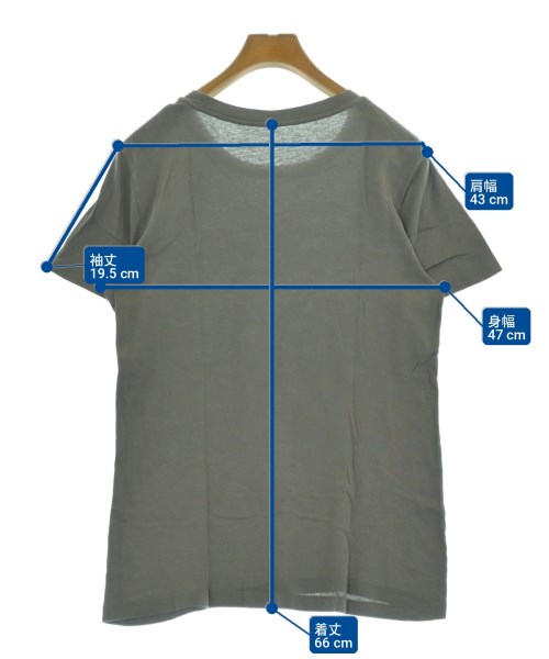 DRIES VAN NOTEN（ドリスヴァンノッテン）Tシャツ・カットソー グレー サイズ:S メンズ/2200721612300
